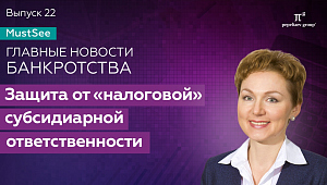 Банкротство. Защита от «налоговой» субсидиарной ответственности. Юлия Литовцева